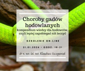 Choroby gadów hodowlanych - kompendium wiedzy dla hodowców, czyli lepiej zapobiegać niż leczyć