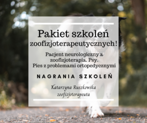 Pakiet nagrań szkoleń o zoofizjoterapii
